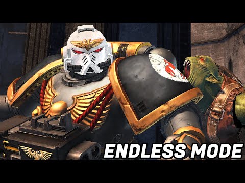 Red Scorpions Veteran in battle | Endless Mode ▶ Warhammer 40,000 - Space Marine (Augmented)
