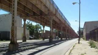 preview picture of video 'CTA Green Line Train on the Forest Park L'