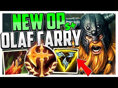 THIS OLAF BUILD TURNED HIM INTO THE #1 TOP LANER (EASY 65% WR OLAF BUILD) - League of Legends