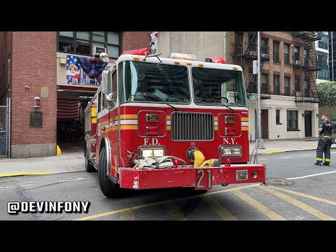 [2002 ENGINE + CLASSIC PA300] ENGINE 21 RESPONDS TO AN EMS RUN USING RESERVE ENGINE 500 *RARE*