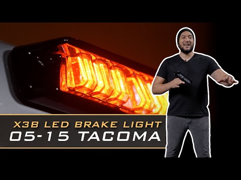 05-15 Toyota Tacoma X3B LED 3rd Brake Light Review & Installation
