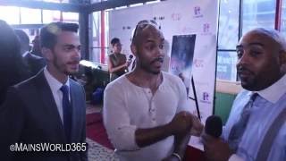 Actors Alexander Mulzac & Luis Morales, stars of the new film \