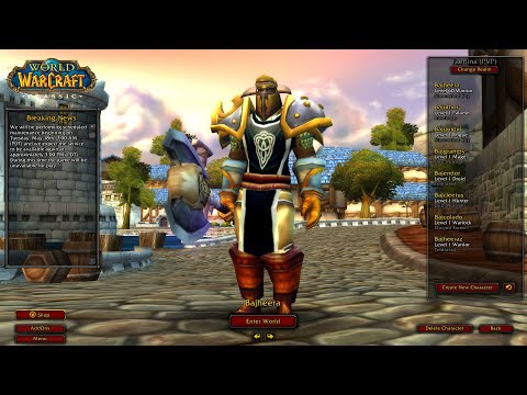 BAJHEERA'S BACK TO CLASSIC WOW?! (26-KB Arms BG) - World of Warcraft Classic Warrior PvP