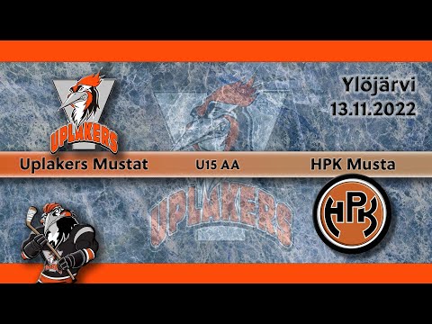 13.11.2022 Uplakers Mustat - HPK Mustat  (U15 AA)