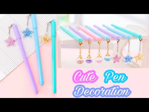 DIY Pen Decoration Idea || Diy Pen Decor || Pen Decoration  || Cute Pen Decor || Diy || Paper Craft