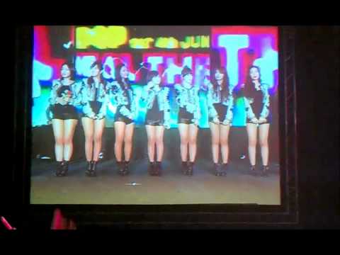 [Cam HD] 110604 T-ara  - Talk + HBD to Jiyeon @ 2011 K-Pop Heal The World Concert [11]