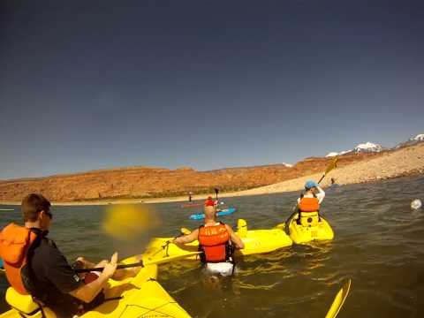 Blake Goes In Kayak Rugby.MP4
