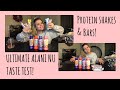 ULTIMATE ALANI NU TASTE TEST | NEW PROTEIN SHAKES | PROTEIN BARS ULTIMATE ALANI NU TASTE TEST | NEW PROTEIN SHAKES | PROTEIN BARS