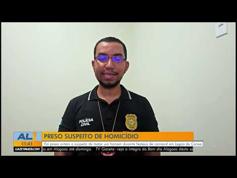 Polícia prende investigado por crime em Lagoa da Canoa - 27/02/26