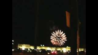preview picture of video 'Graham, NC Christmas Firework Celeration'