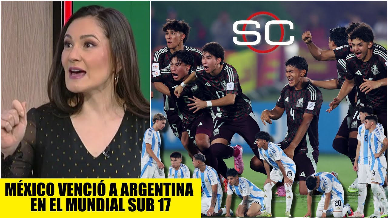 ¡MÉXICO LO LOGRÓ! ELIMINÓ a ARGENTINA y avanzó a OCTAVOS del Mundial Sub 17 | SportsCenter