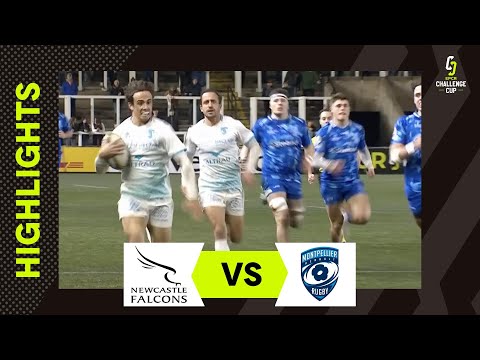 Instant Highlights - Newcastle Falcons v Montpellier Hérault Rugby Round 4 | EPCR Challenge Cup 2024