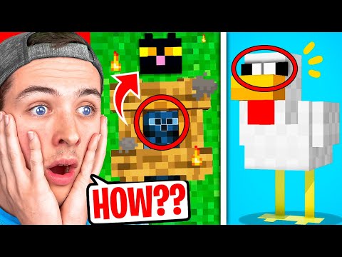 Reacting to CURSED THINGS You CAN'T UNSEE in Minecraft!