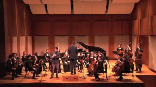 Ivan Valbuena - Copland Clarinet Concerto Longy Conservatory Orchestra