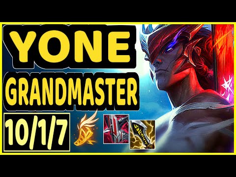 EVROT (YONE) - 10/1/7 KDA MID GAMEPLAY - BR Ranked GRANDMASTER