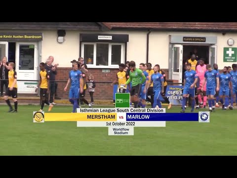 Merstham 0-0 Marlow | Match Highlights | 1st October 2022