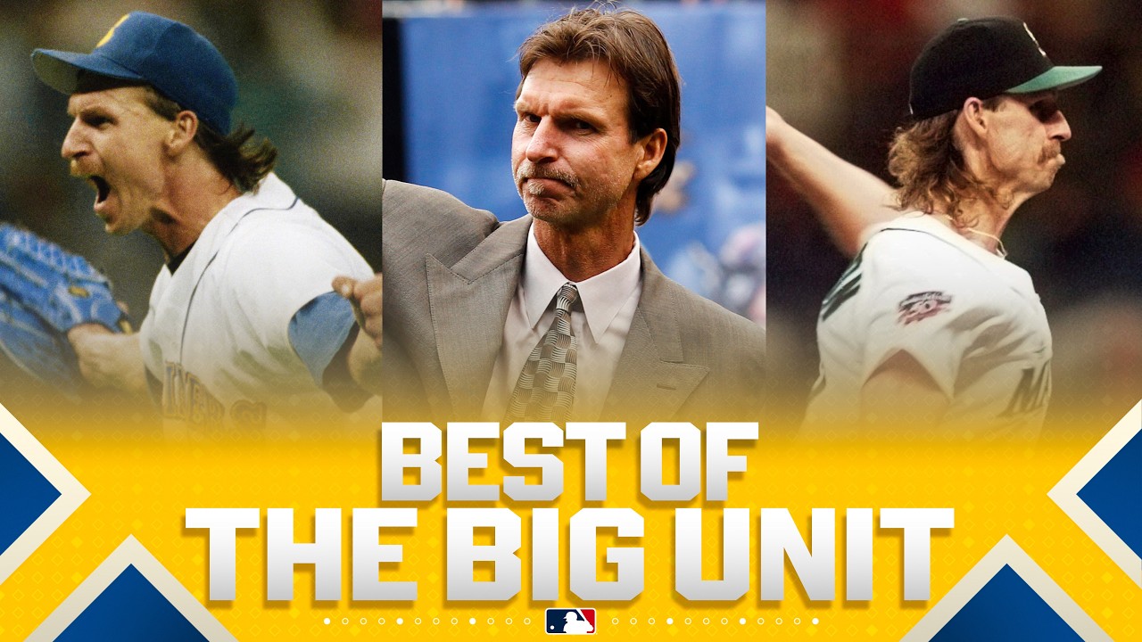 THE BIG UNIT! 🧭 Randy Johnson's highlights with the Seattle Mariners ahead of his number retirement
