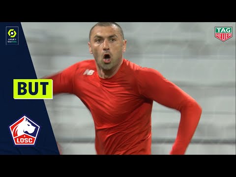 But Burak YILMAZ (85' - LOSC LILLE) OLYMPIQUE LYONNAIS - LOSC LILLE (2-3) 20/21