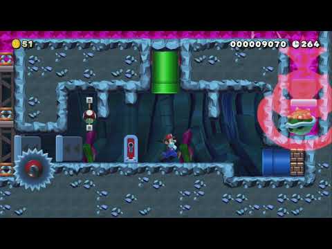Cave of the Beetles by M3meM4chin - Super Mario Maker 2 - No Commentary 1bx