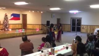 Filipino Native Dance - Mabuhay Xmas Party 2012
