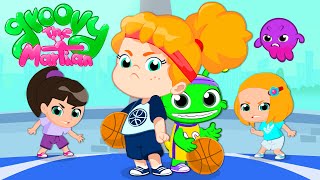 Let's play BASKETBALL! | Cartoons for Kids | Groovy the Martian