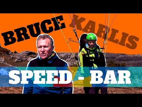 Speed bar with Bruce Goldsmith #paragliding