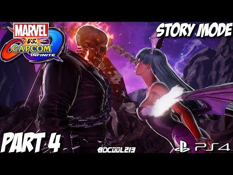 Marvel vs Capcom Infinite Story Mode Gameplay Walkthrough Part 4 - Soul Stone - PS4 Lets Play