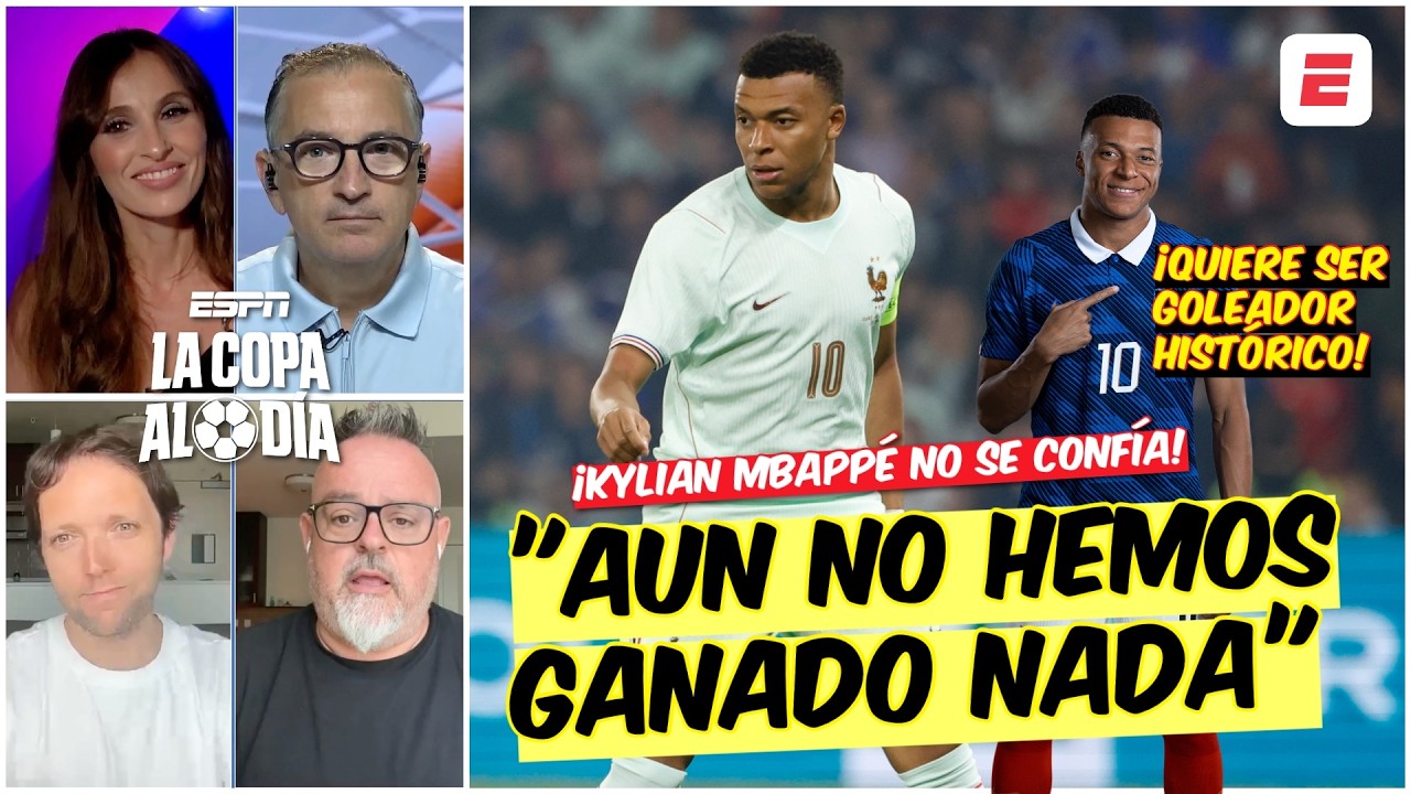 Mbappé NO SE CONFÍA pero FRANCIA es GRAN CANDIDATA. ¿Será PICHICHI de este Mundial? | La Copa al Día