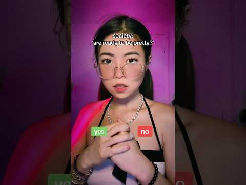 ‘Are you ready to be pretty?💔’ society wants to shape you but it broke you #pov #relatable #shorts