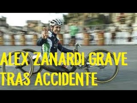 URGENTE: ALEX ZANARDI en grave estado tras chocar con un camión en su entrenamiento paralímpico