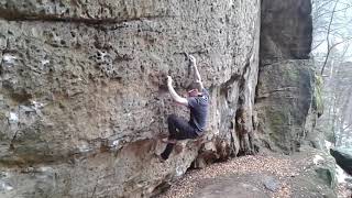 Video thumbnail of Dírky Bjů, 6C. Hřensko