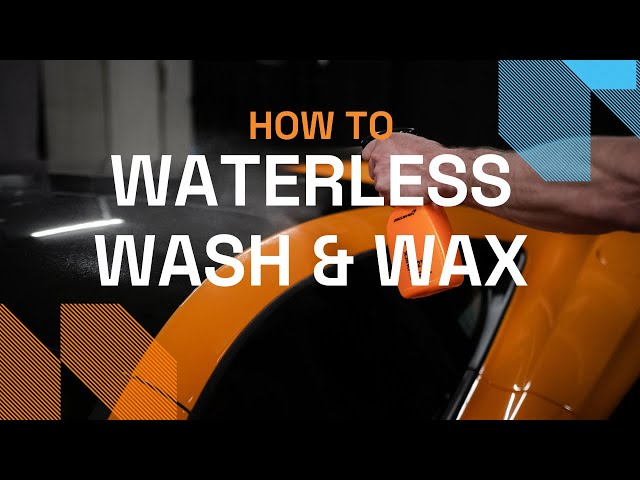 غسيل وشمع بدون ماء Waterless Wash & Wax