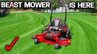 BEAST MOWER! Toro Titan MAX Zero Turn Lawn Mower Review