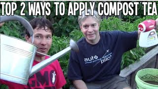 Top 2 Ways to Apply Compost Tea to Your Garden for Best Results