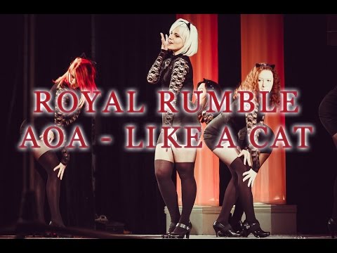 AOA - INTRO + LIKE A CAT (ROYAL RUMBLE  DANCE COVER) (에이오에이) - 사뿐사뿐