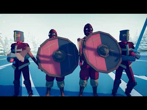 TABS | 2 Brawlers + 2 Squires VS Every Unit