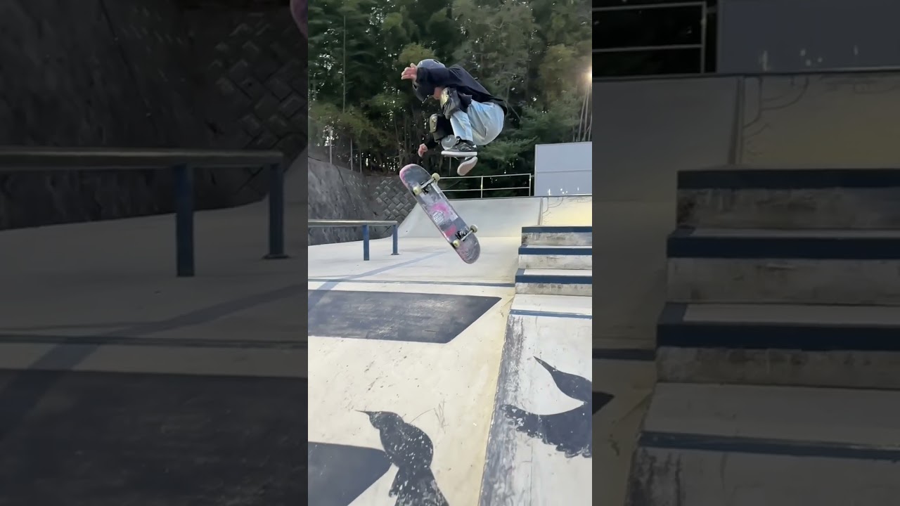 もうひとつだけ🙏過去動画🎥#スケボーキッズ #skateboarding #skatebord #息子の成長記録 #広江フォレストスケートパーク #ボレススケートショップ