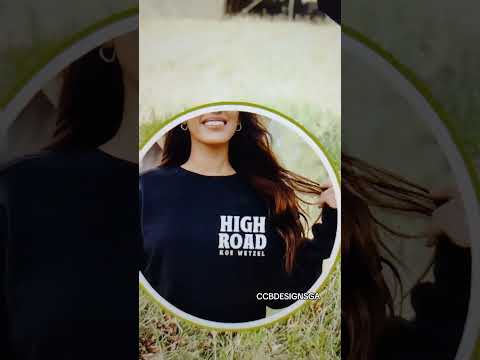 NEW 🔥 High Road Design! #highroad #koewetzel #jessiemurph #graphicdesign #tshirtdesign #tshirts #new