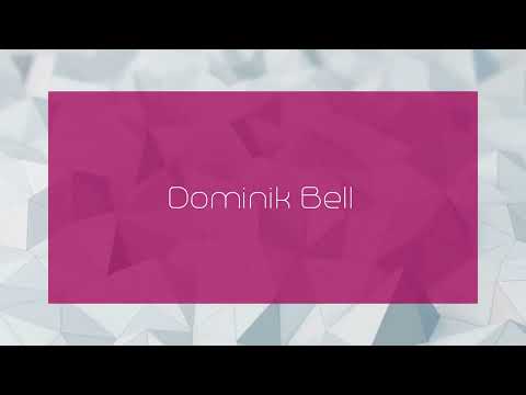 Dominik Bell - appearance