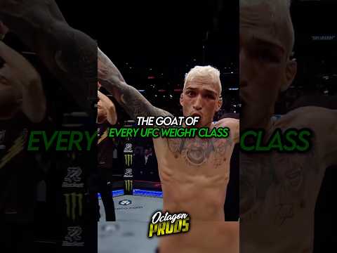 The Goat Of Every UFC Weight Class #fightfans #mmaedit #mma #ufc