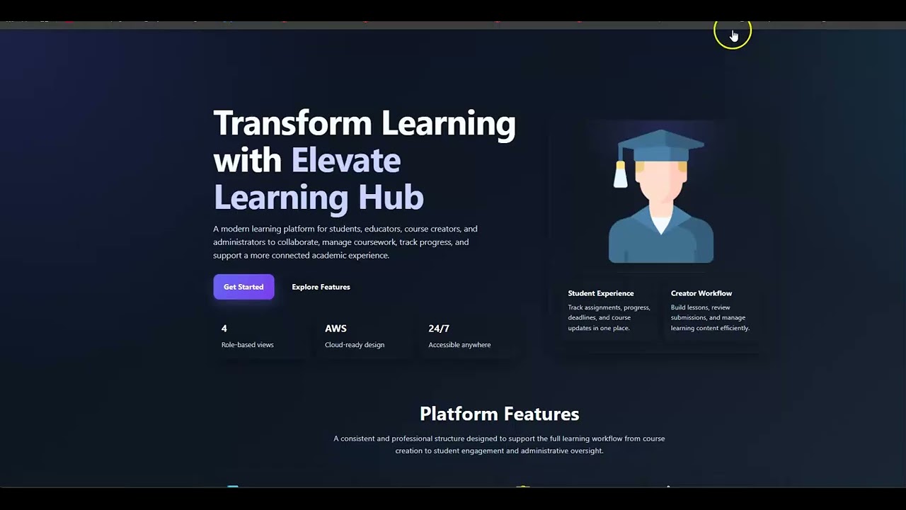 IT426 Project Elevate Learning Hub