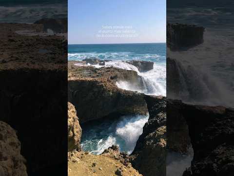 El punto más saliente de Ecuador 🌊#lachocolatera #santaelena #salinas #ecuador #oceano #playa #mar