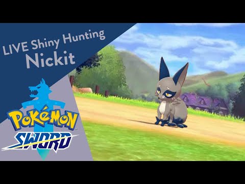 LIVE🔴 Pokemon Sword Shiny Nickit and Nihilego Hunting! Thanksgiving shiny please?