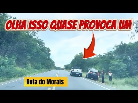 Viagem de volta do nordeste pela BR-122 Muita chuva na volta pela rota do @moraisnabr Minas Gerais 