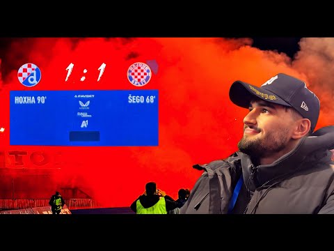 DINAMOV LUDI FINIS!  *Vlog Dinamo vs Hajduk 1:1*