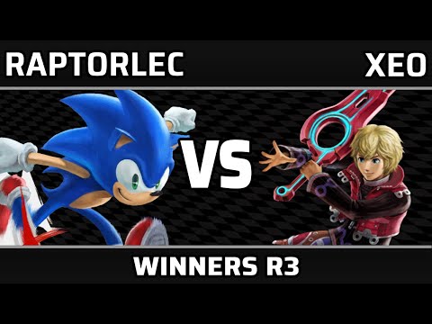 Raptorlec (Sonic) vs Xeo (Shulk) - Extra-Life Charity Tournament Winners R3