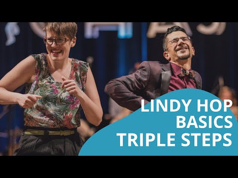 Learn Swing Dance! Lindy Hop for Beginners: Triple Step Rhythm (Class 1 of 6)