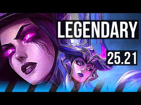 MORGANA vs SYNDRA (MID) | Legendary | EUW Diamond | 25.21