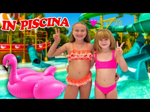 WE GO TO THE POOL AND VANESSA GET'S SCARED!