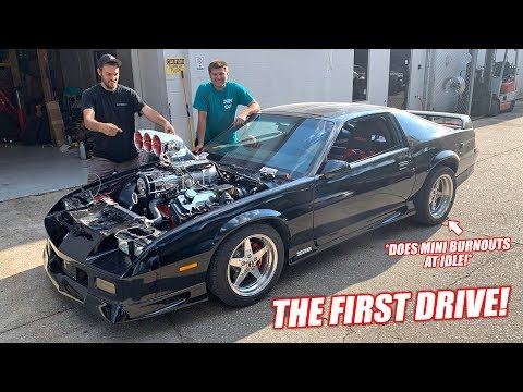 FIRST DRIVE In Our 10.3L Supercharged Big Block Camaro! **GRAB YOUR MULLETS**